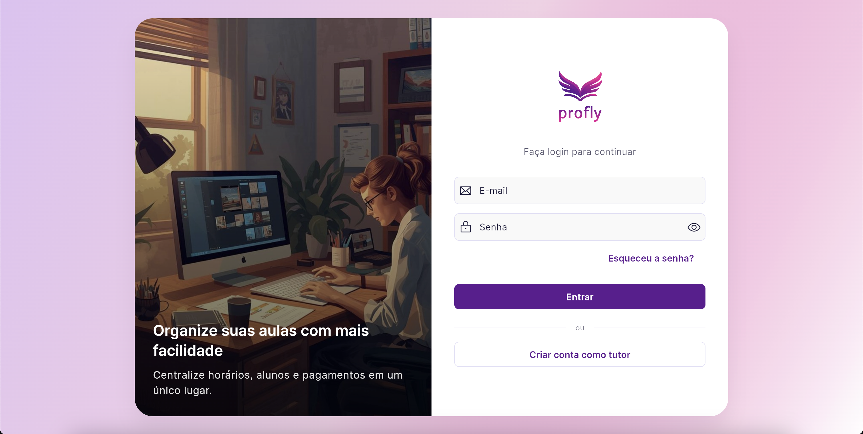 Profly Dashboard - Visualização de atividades e métricas do professor